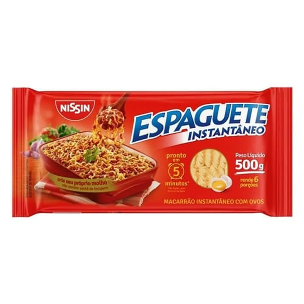 Mac Inst 500g Vermelho Nissin