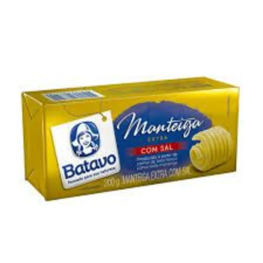 Manteiga C/Sal 200g Batavo