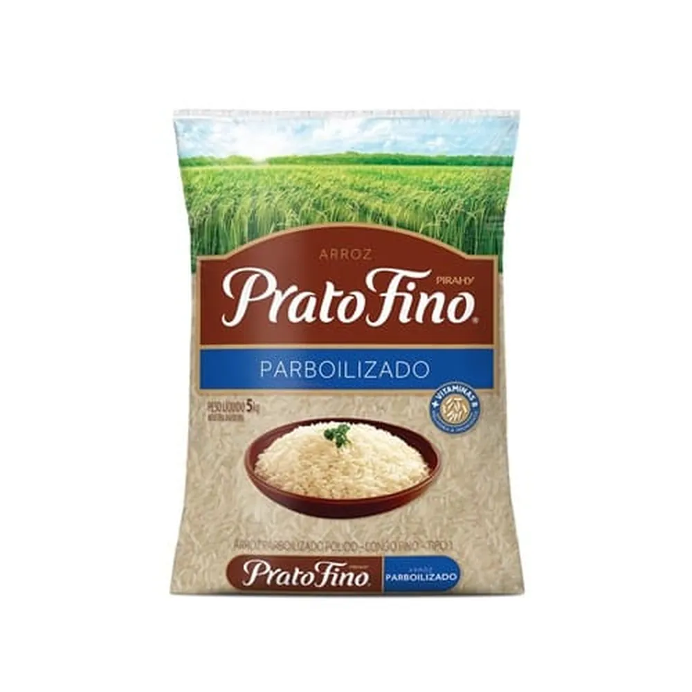 Arroz 5kg Parboilizado Prato f