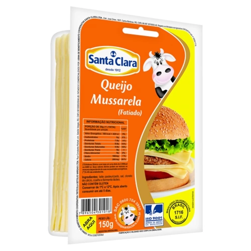 Queijo Mussarela 150gr