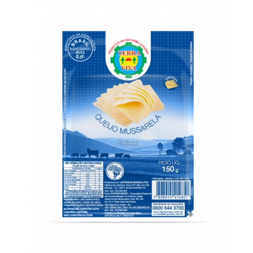 Queijo Mussarela 150gr