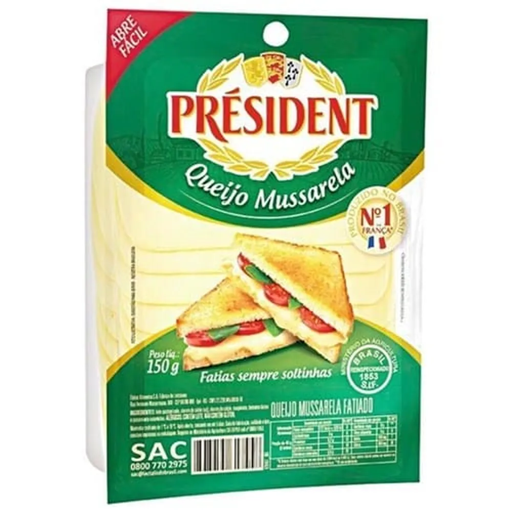 Queijo Mussarela 150g